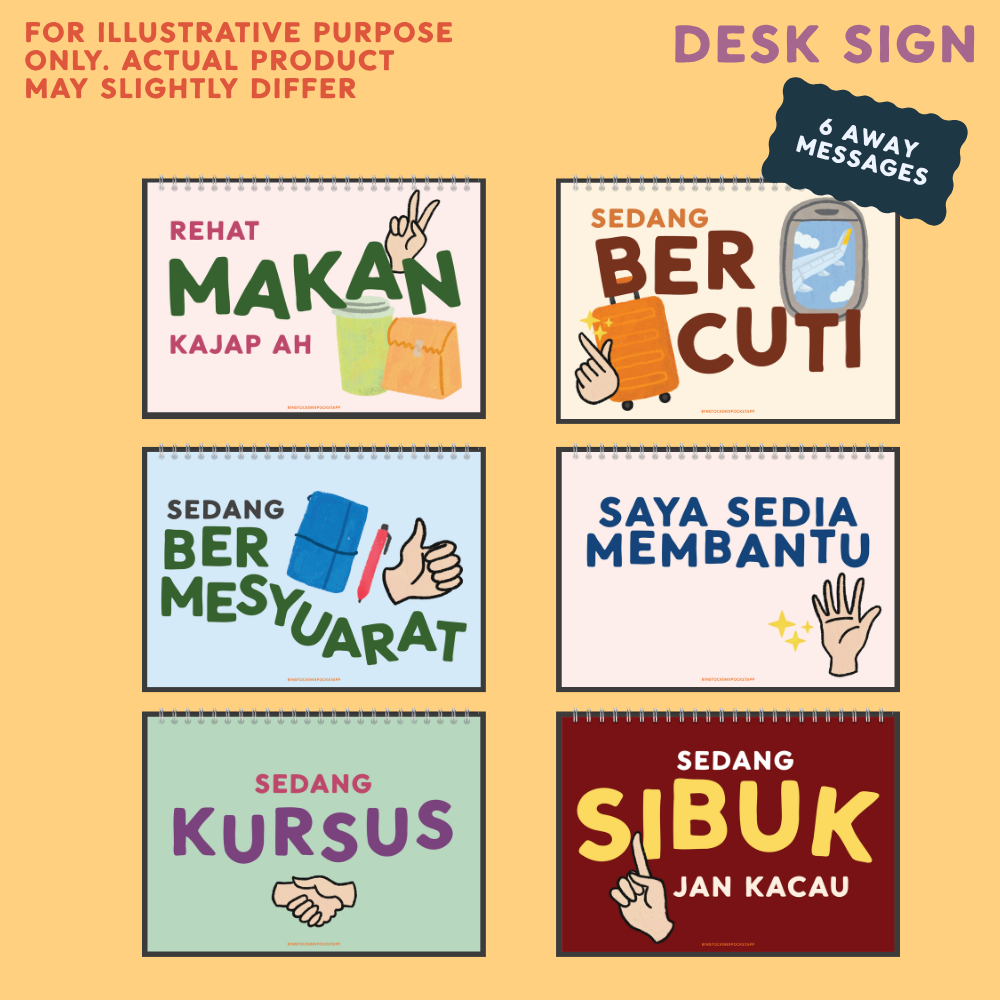 PREORDER: 2027 Desk Calendar (Pocket Collab)