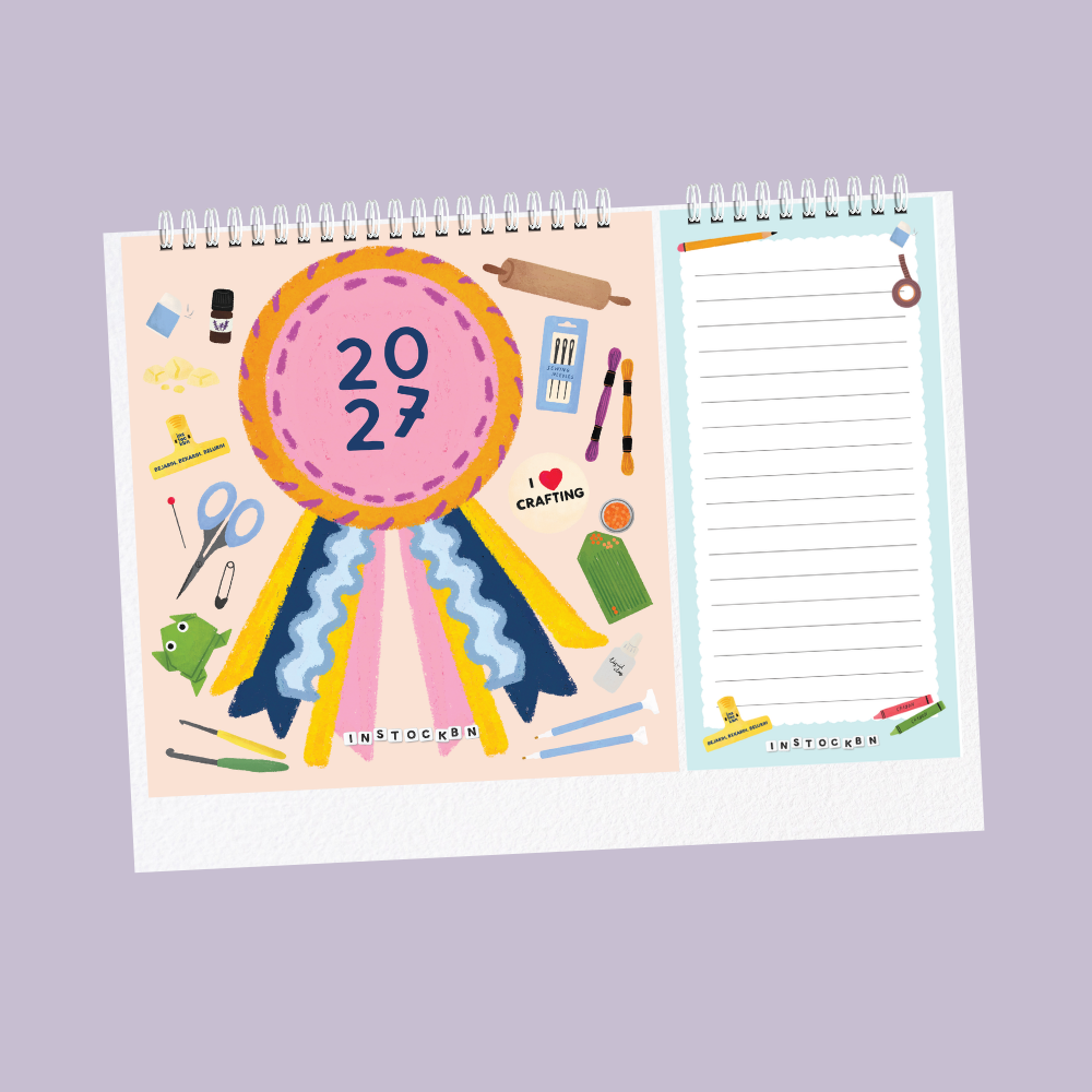 PREORDER: 2027 Desk Calendar