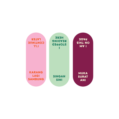 Magnetic Bookmark Set