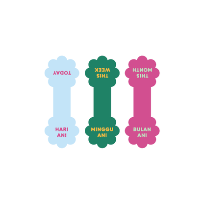 Magnetic Bookmark Set