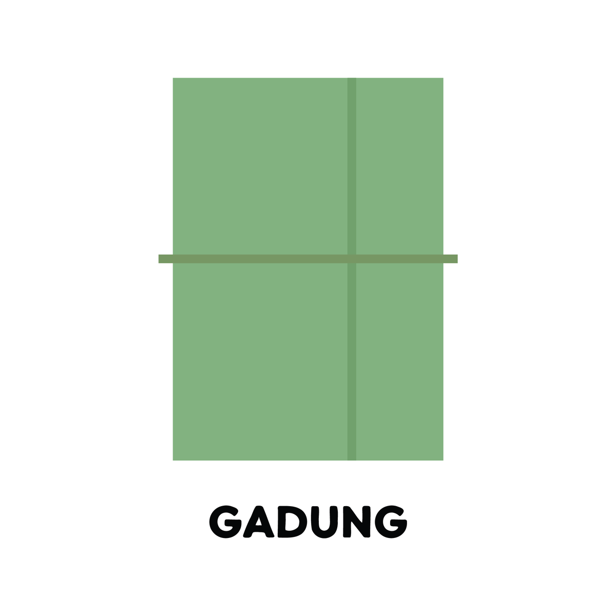 Gadung Trifold 2027 Planner