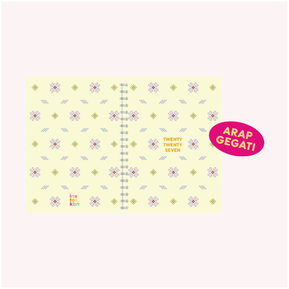 Arap Gegati 2027 Weekly Planner