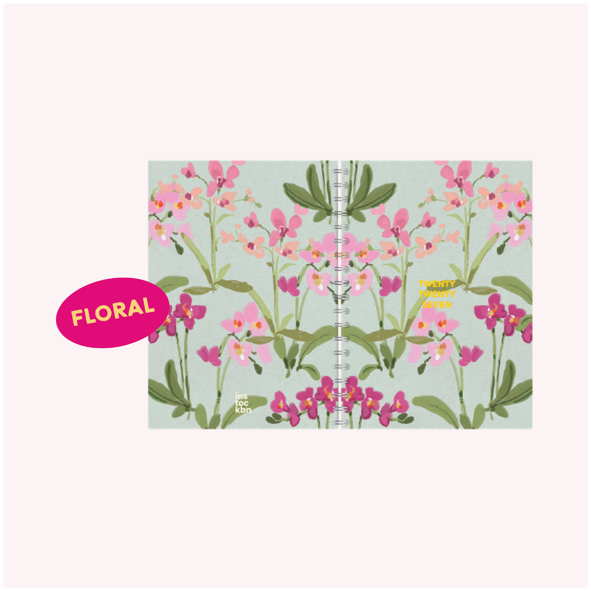 Floral 2027 Weekly Planner