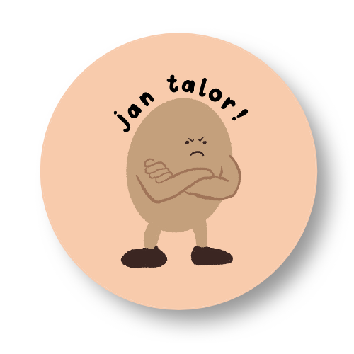 Jan Talor Badge Button