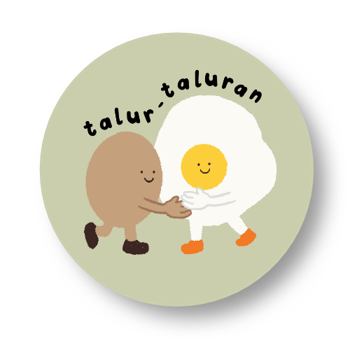 Talur-taluran Badge Button