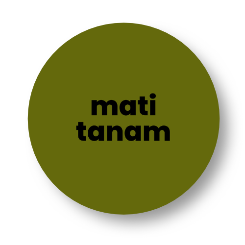 Mati Tanam Badge Button