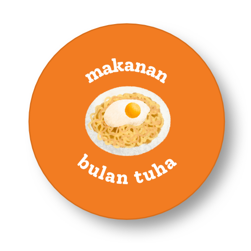 Makanan Bulan Tuha Badge Button