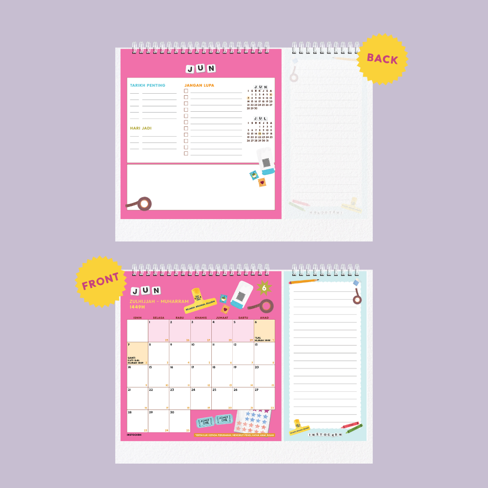 PREORDER: 2027 Desk Calendar