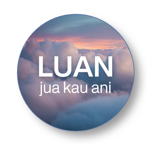 Luan Jua Kau Ani Badge Button