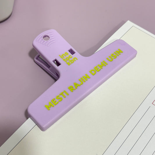 Mesti Rajin Demi Usin Journal Clip
