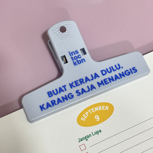Buat Keraja Dulu Journal Clip